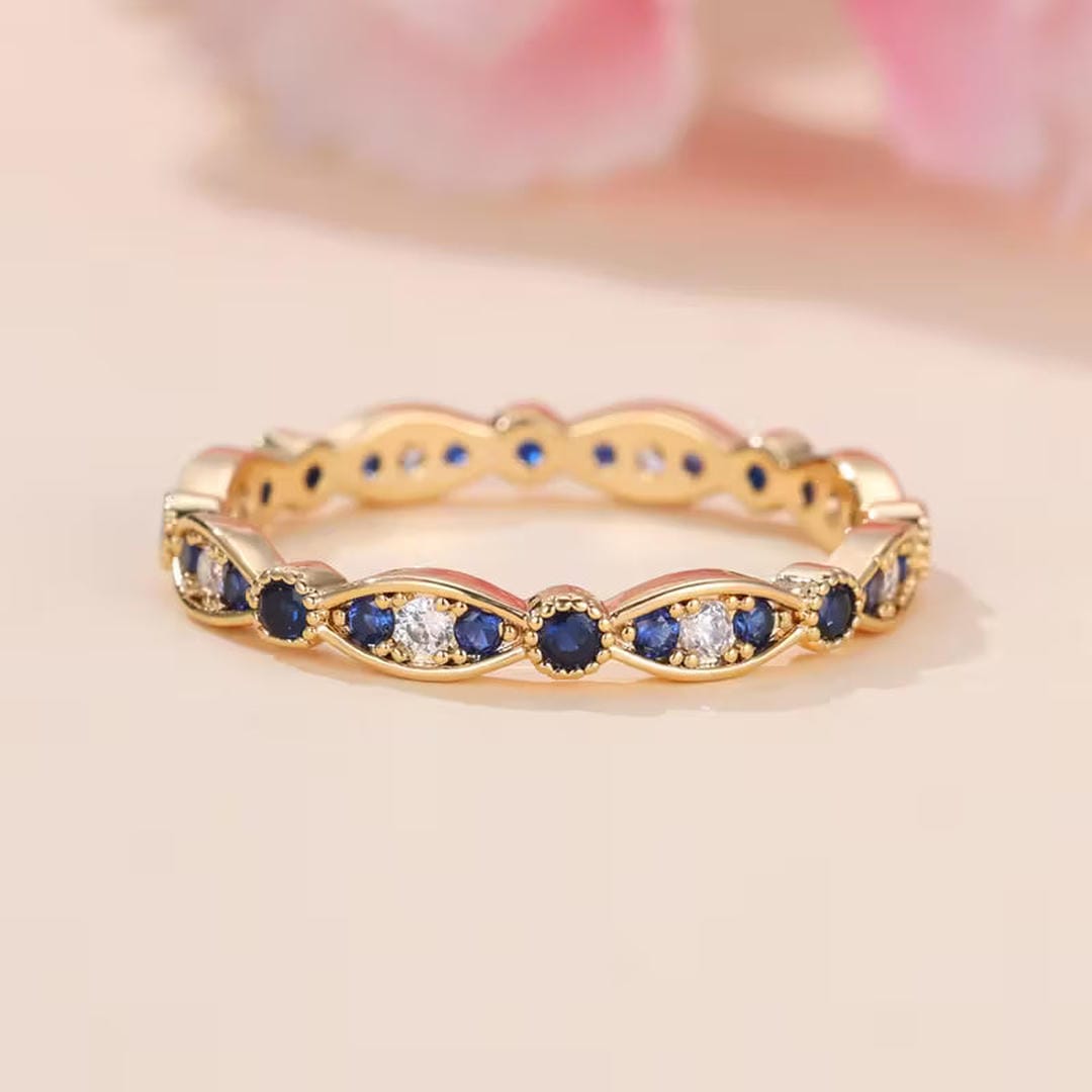 Δαχτυλίδι Blue Elegance Sparkle
