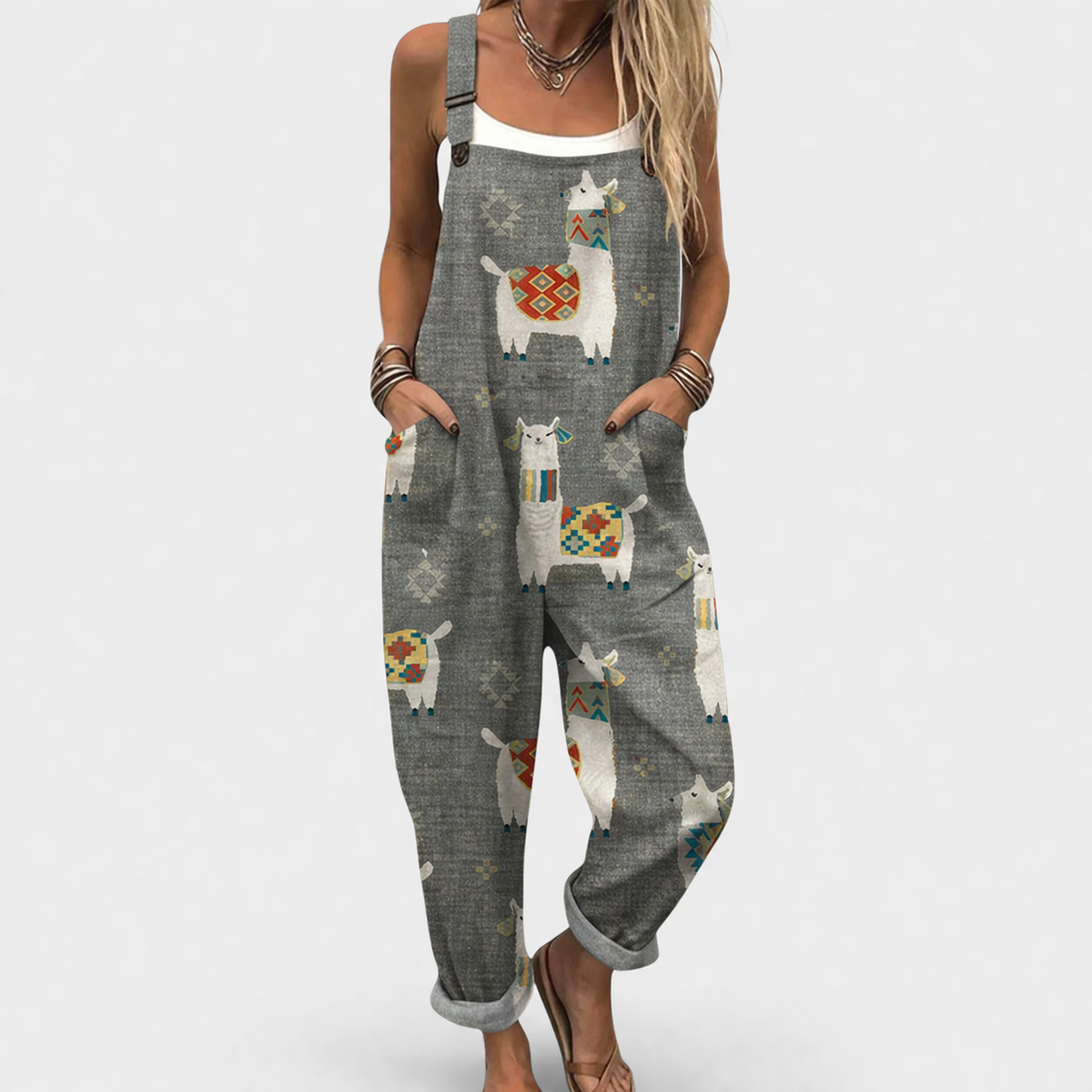 Peto estampado cómodo