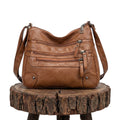 Rosalia’s Multi-Zip Carry | Shoulder Bag