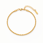 Pulsera de cadena retorcida