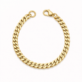 Pulsera de eslabones cubanos de la finca