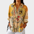 Blusa Ligera y Colorida con Estampado