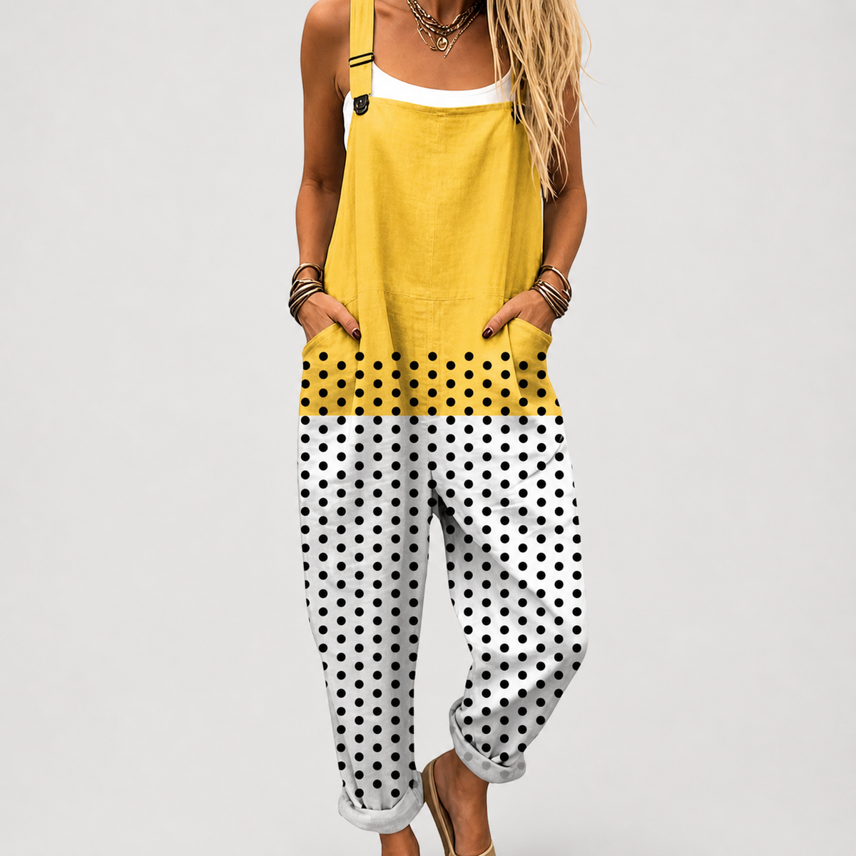 Peto estampado cómodo