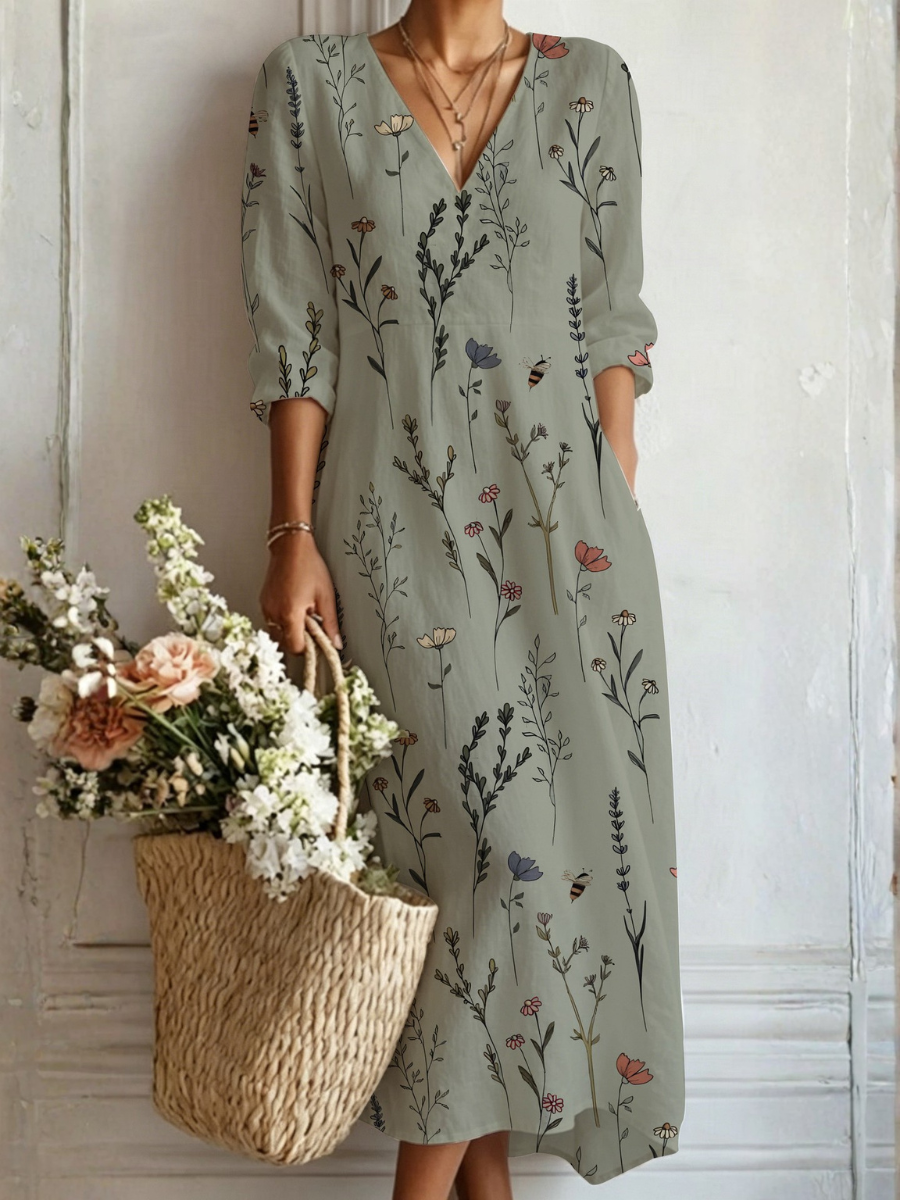 Μακρύ φόρεμα Boho