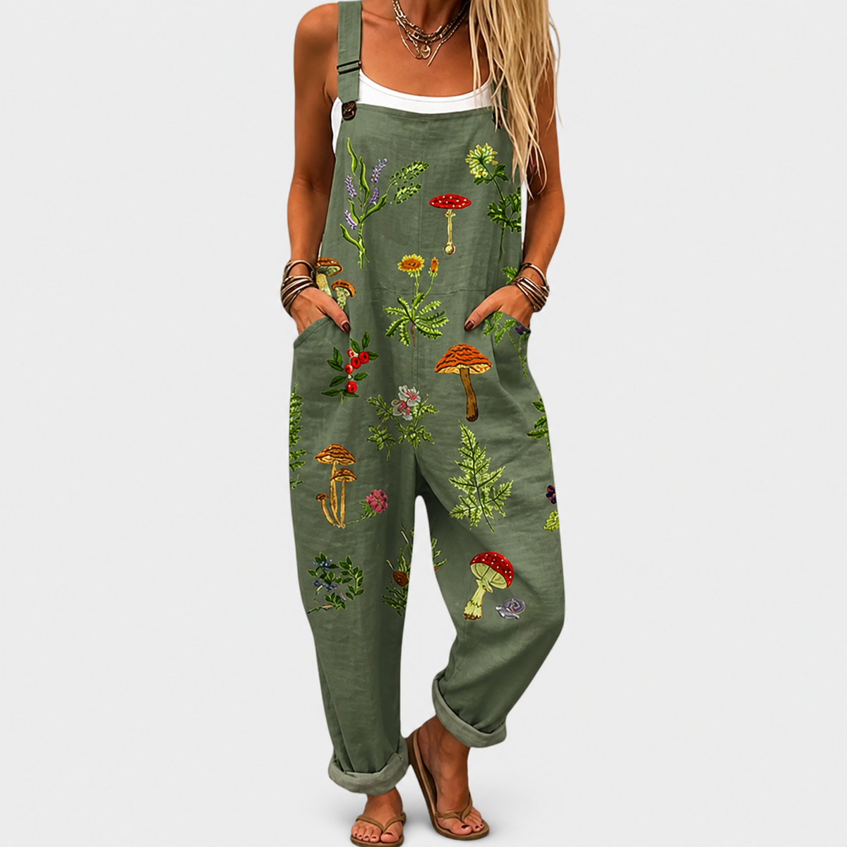Peto estampado cómodo