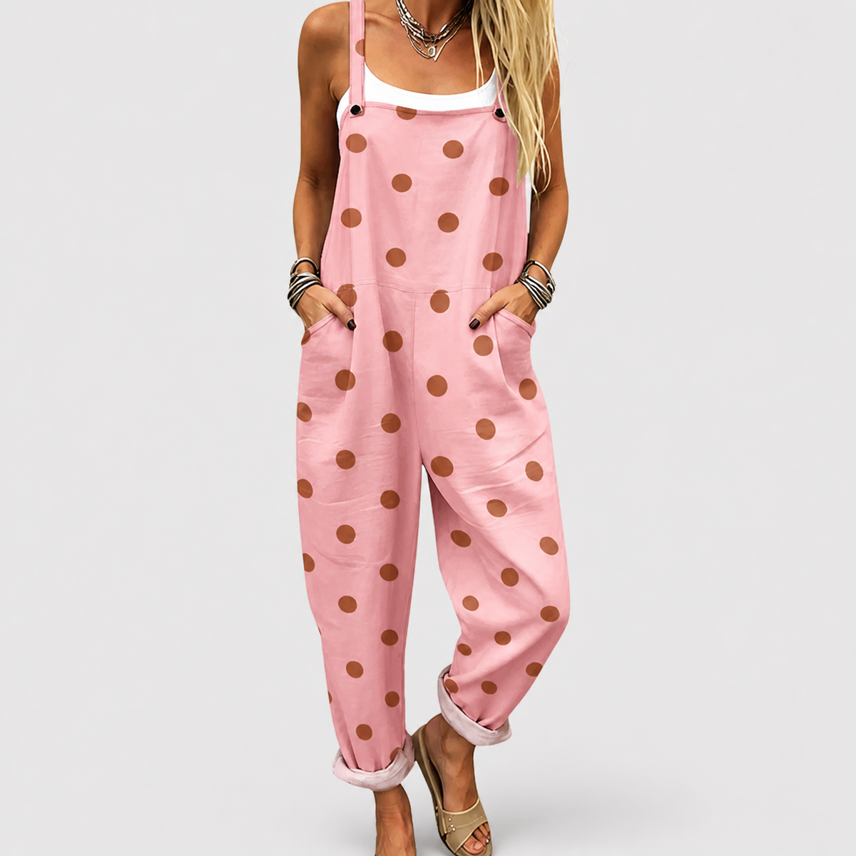 Peto estampado cómodo