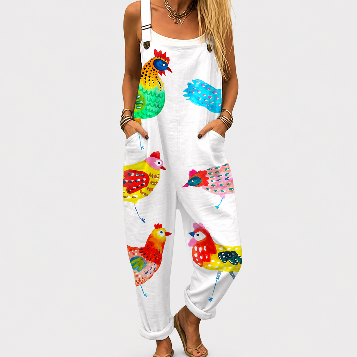 Peto estampado cómodo