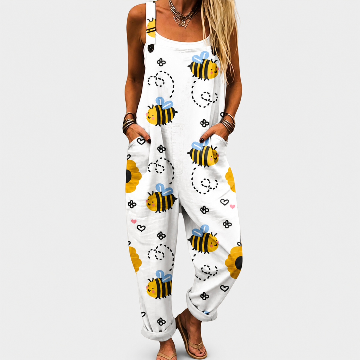Peto estampado cómodo