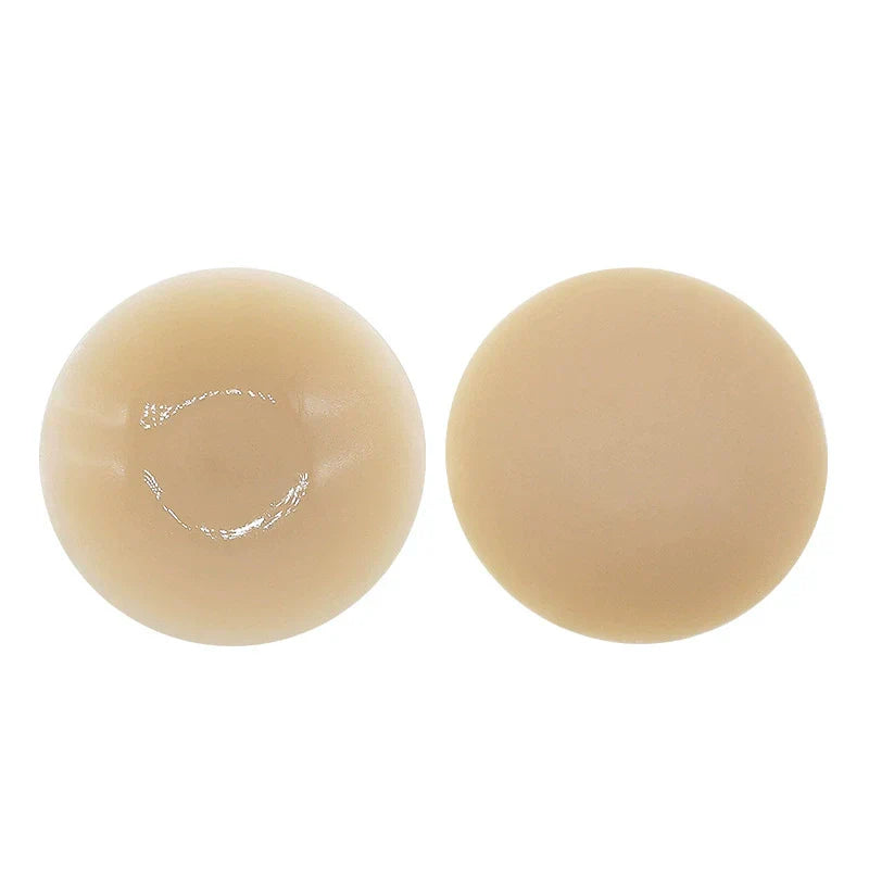 Danae & Melina - Cubrepezones adhesivos de silicona reutilizables con caja de viaje