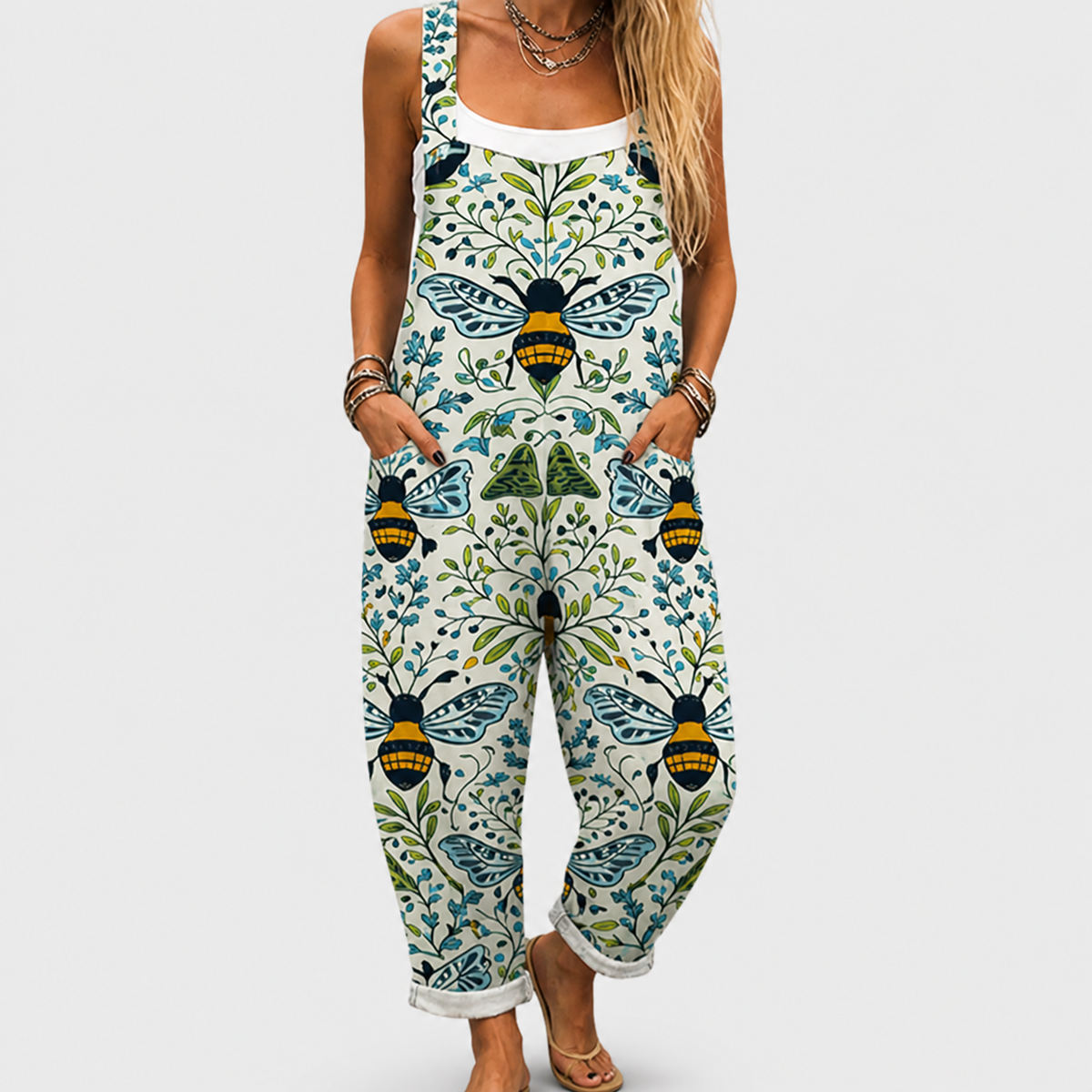 Peto estampado cómodo