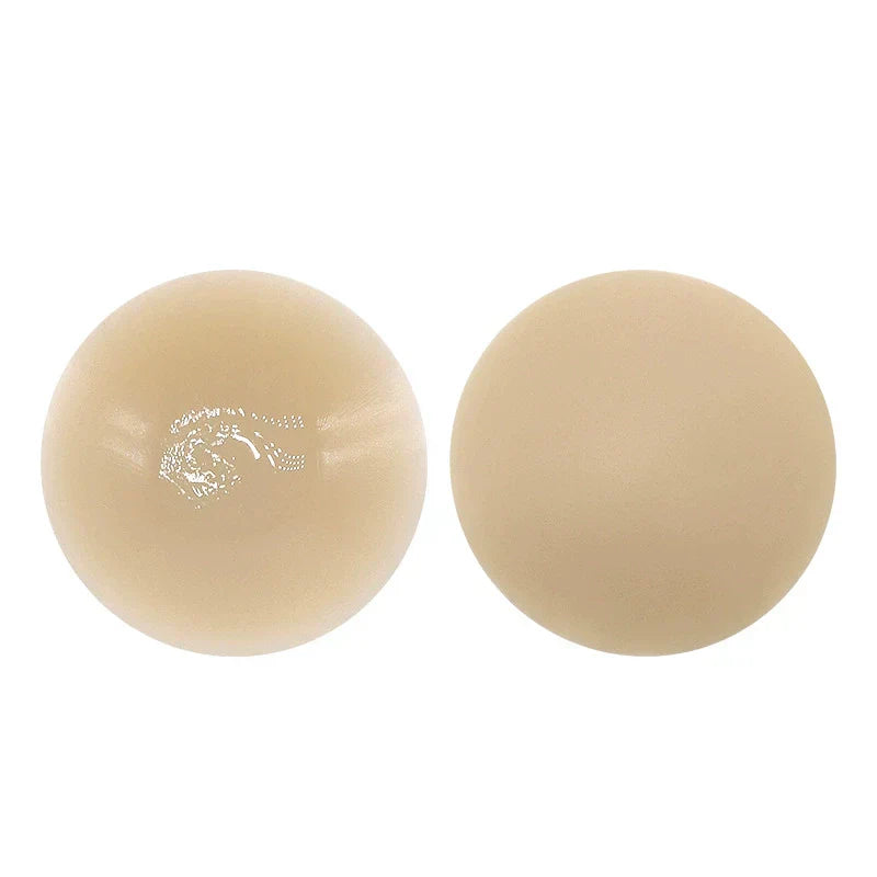 Danae & Melina - Cubrepezones adhesivos de silicona reutilizables con caja de viaje