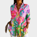 Blusa Brisa Jardín Pintado