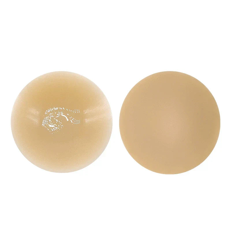 Danae & Melina - Cubrepezones adhesivos de silicona reutilizables con caja de viaje