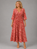 Althea™ | Μίντι φόρεμα Bohemian Flow