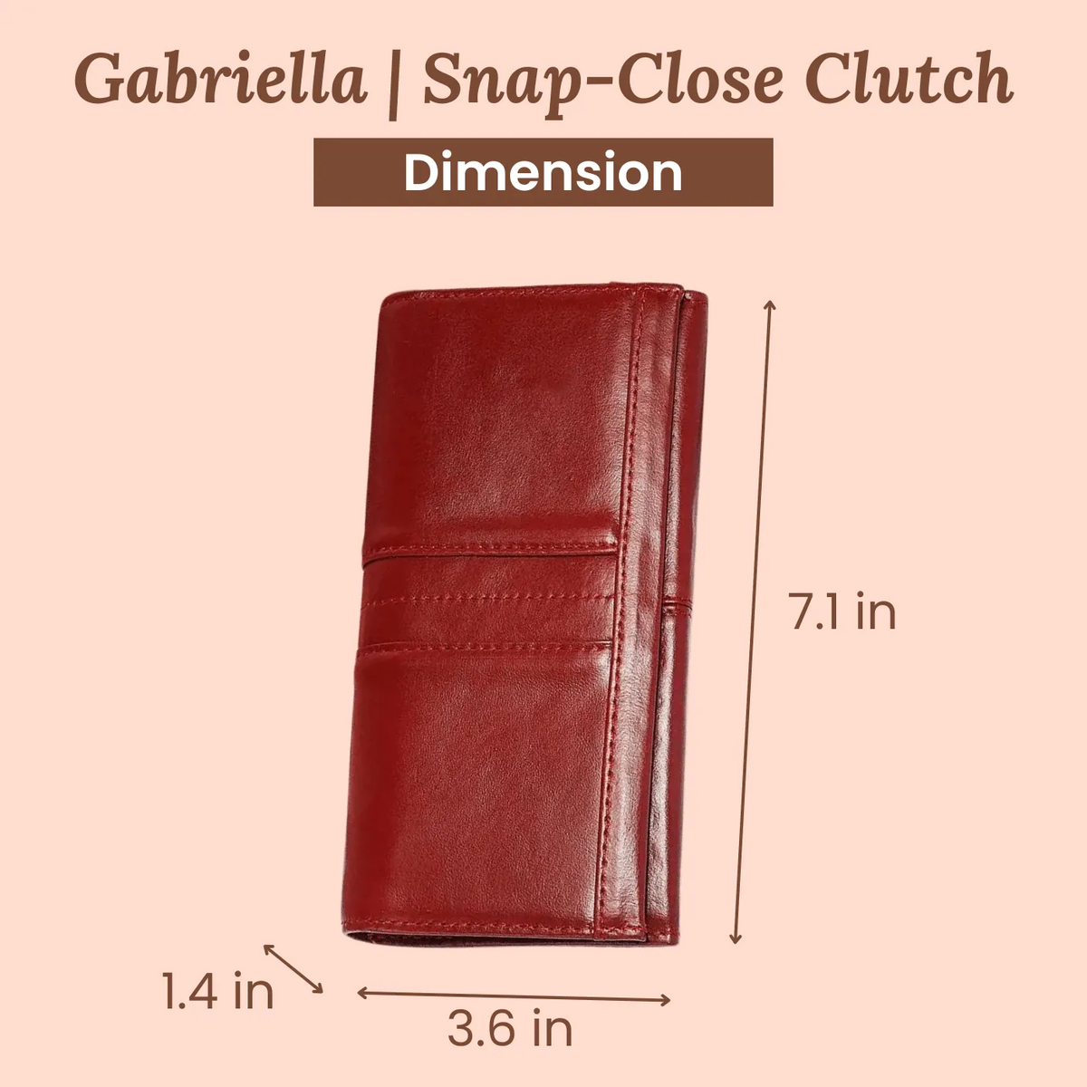 Elisa’s Slim Carry | Θήκη Clutch