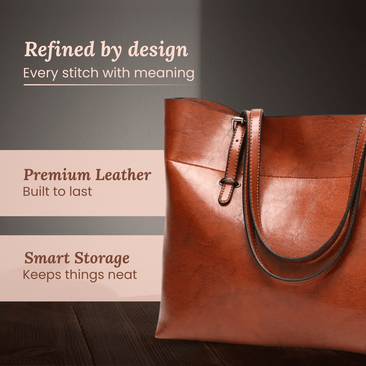 Ginevra’s Classic Tote | Τσάντα Ώμου