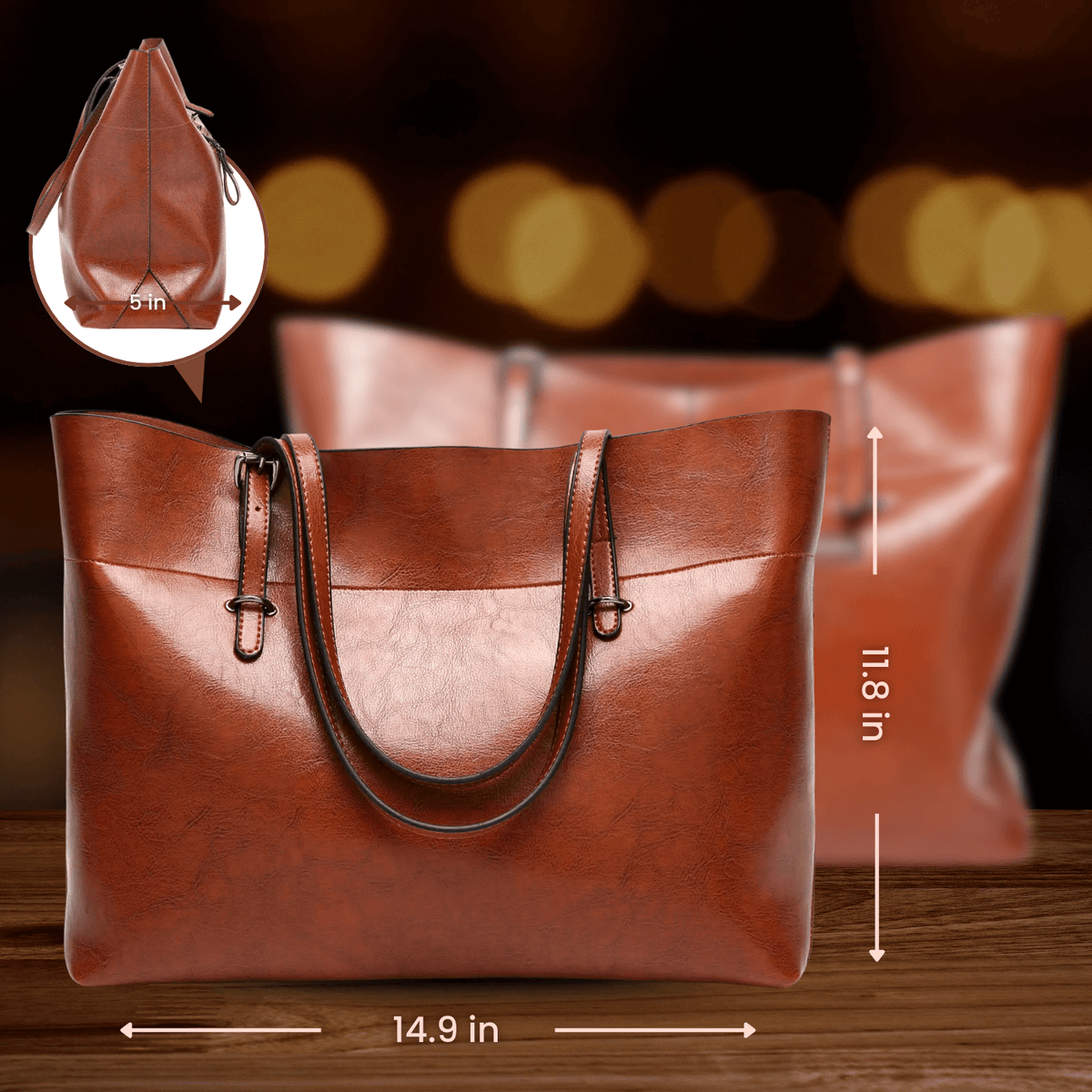 Ginevra’s Classic Tote | Τσάντα Ώμου