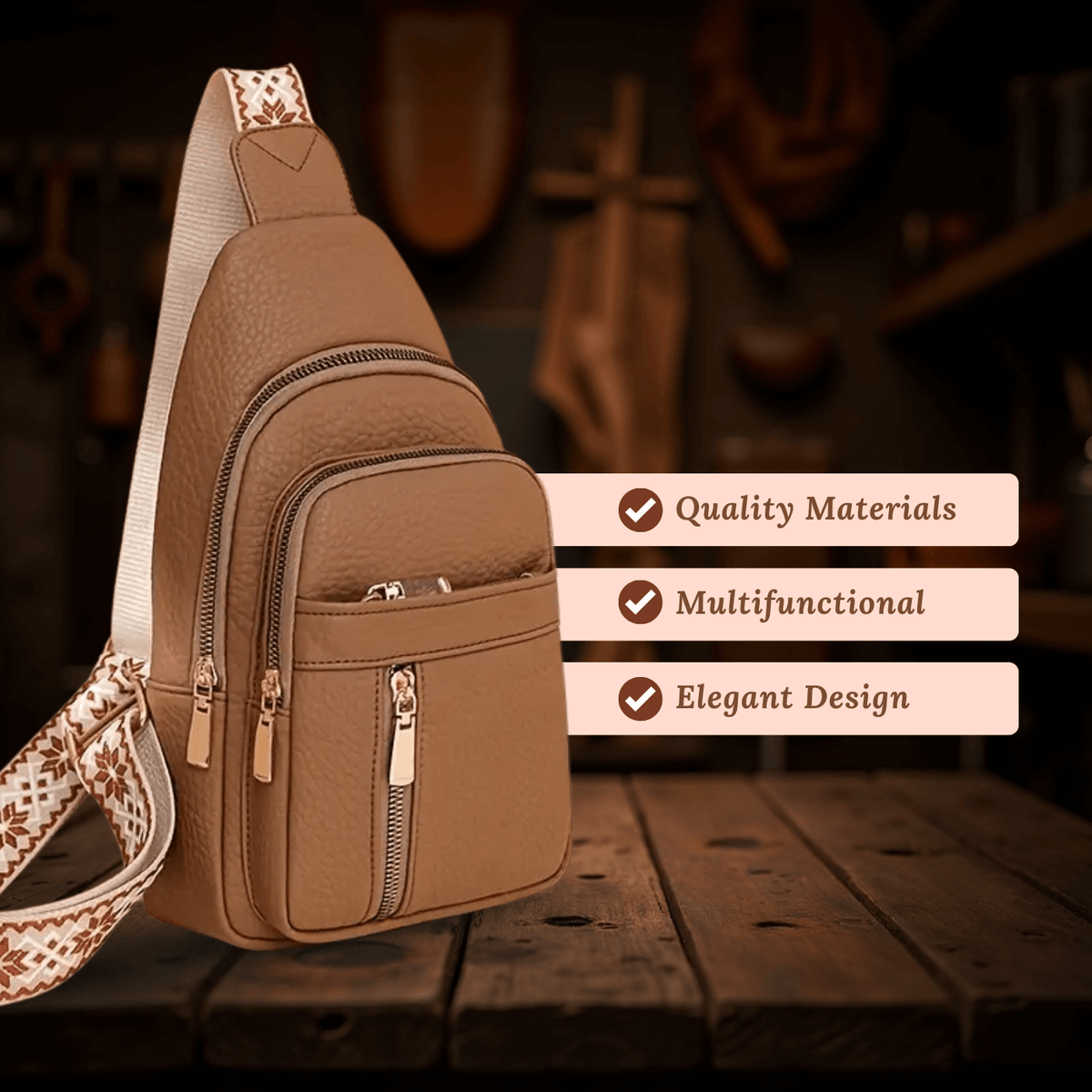 Νόεμι Utility Carry | Τσάντα Χιαστί