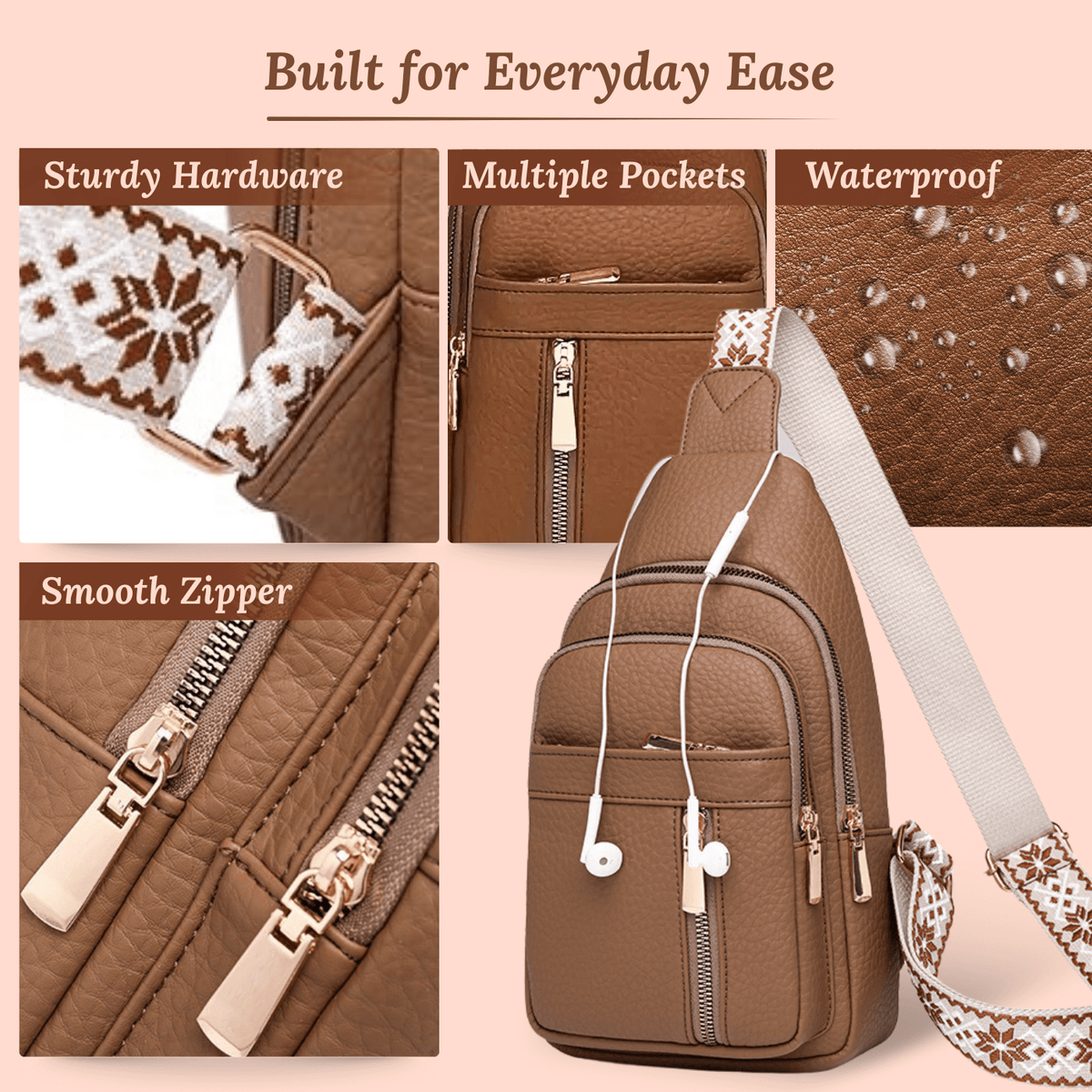 Νόεμι Utility Carry | Τσάντα Χιαστί