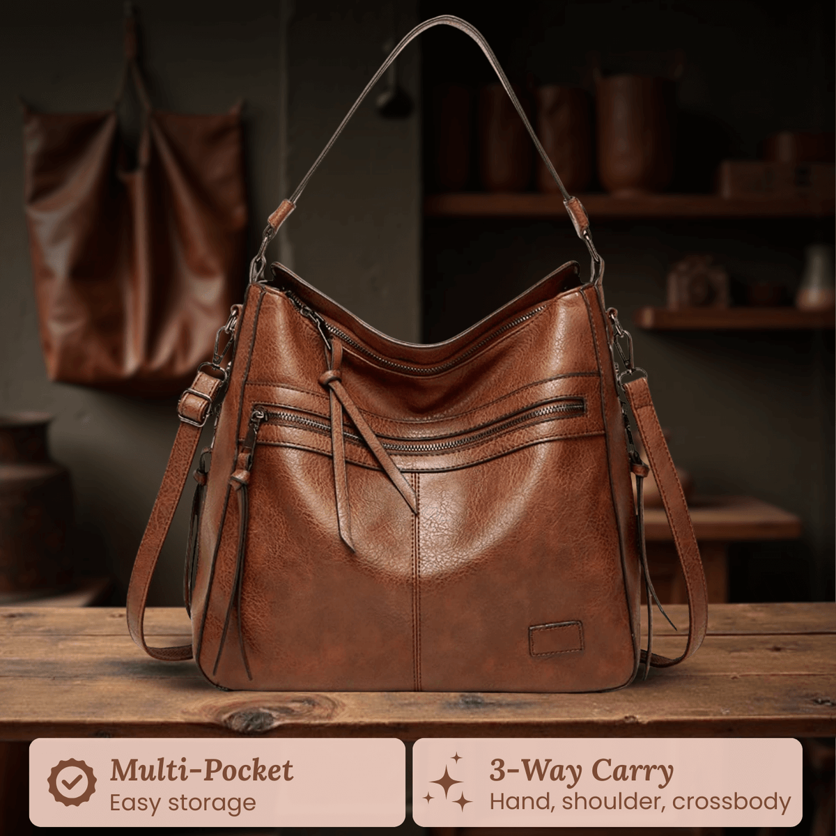 Τσάντα ώμου Serena’s Zip Carry
