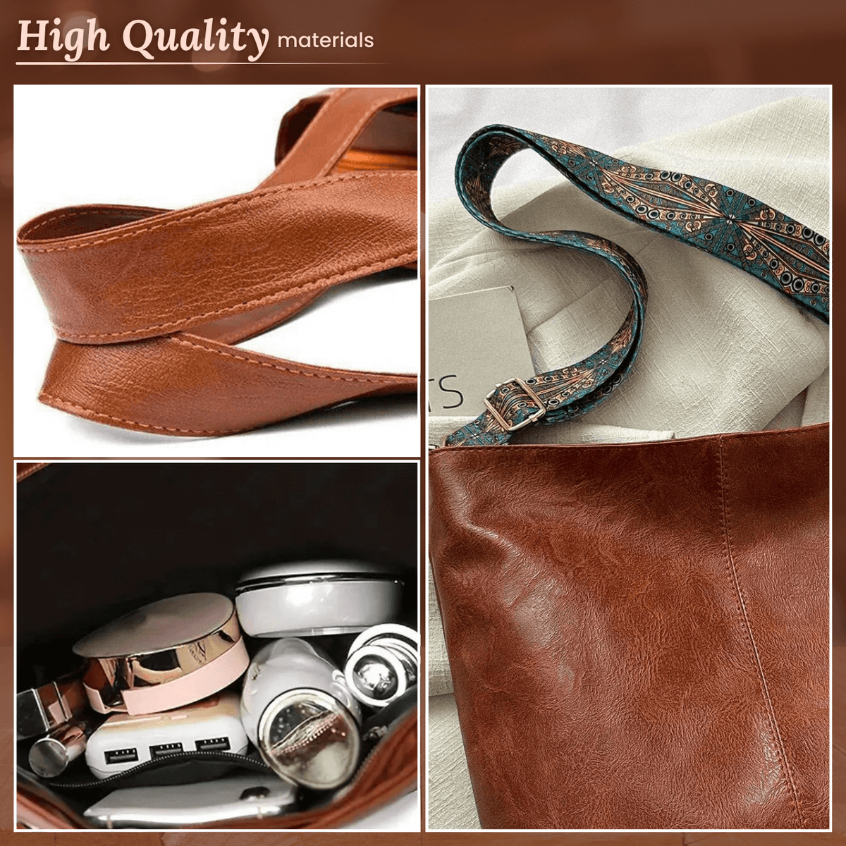 Alba’s Textured Carry | Τσάντα Ώμου