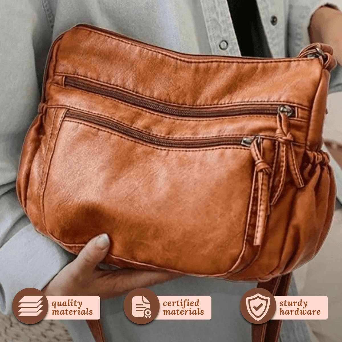 Federica’s Multi Pocket | Τσάντα Ώμου