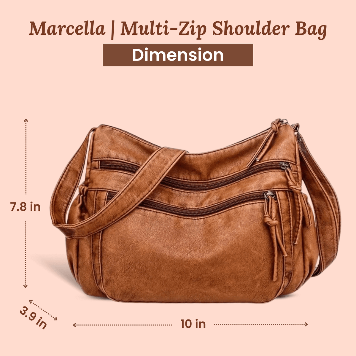 Federica’s Multi Pocket | Τσάντα Ώμου