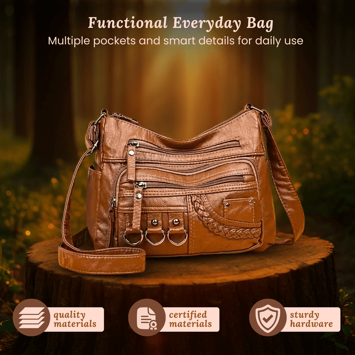 Η τσάντα crossbody Serafina’s Utility Charm