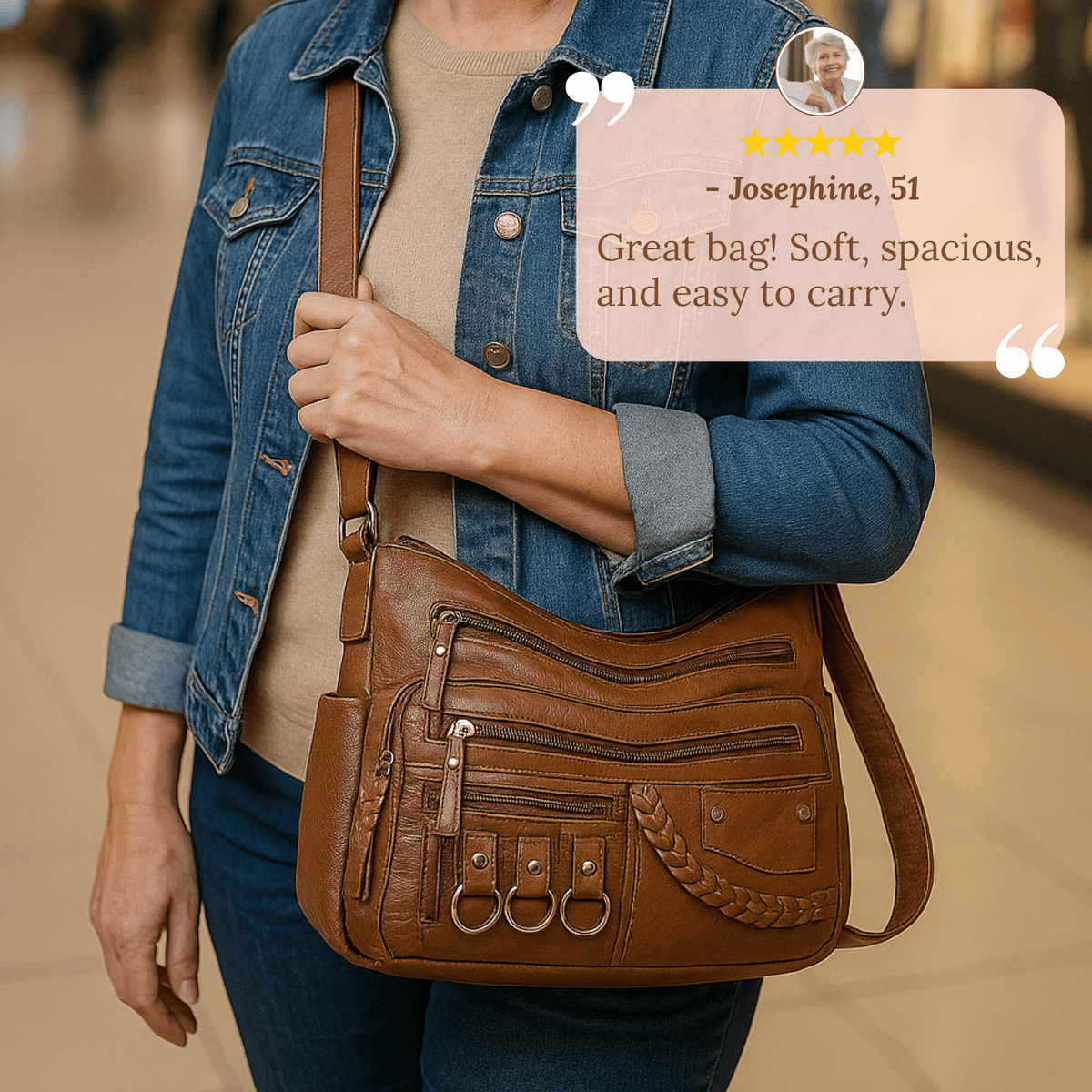 Η τσάντα crossbody Serafina’s Utility Charm