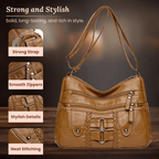 Monica Braided Multi-Zip | Τσάντα Χιαστί