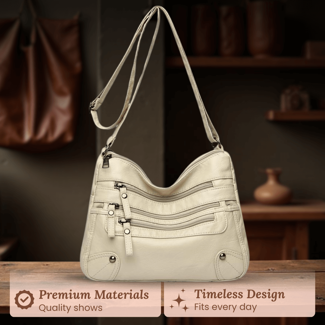 Τσάντα Ώμου Rosalia Multi-Zip Carry