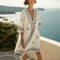 Naomi - Vestido de Playa Elegante y Versátil para Días de Verano