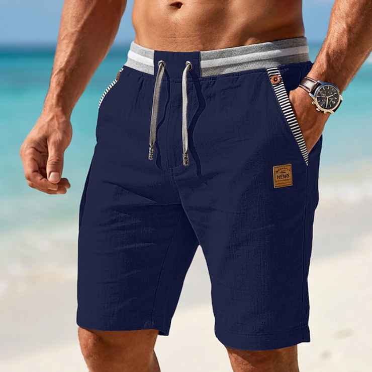 Danae & Melina | Pantalones Cortos de Lino Ligero para Hombre