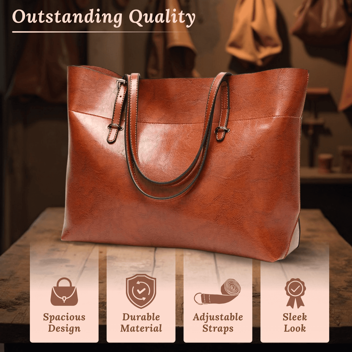 Κομψή Τσάντα Tote Francesca’s | Tote Bag