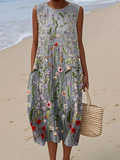 Cara™ | Abito Midi Wildflower
