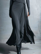 Naiara ❘ Vestido Maxi con Nudo Lateral