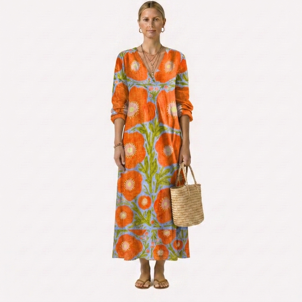 Ioanna™ | Όμορφο Floral Φόρεμα