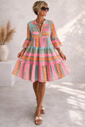 Lucy | Vestido Midi Fluido Estampado