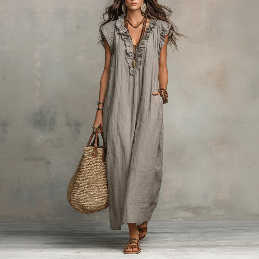 Zoé | Long Bohemian Dress