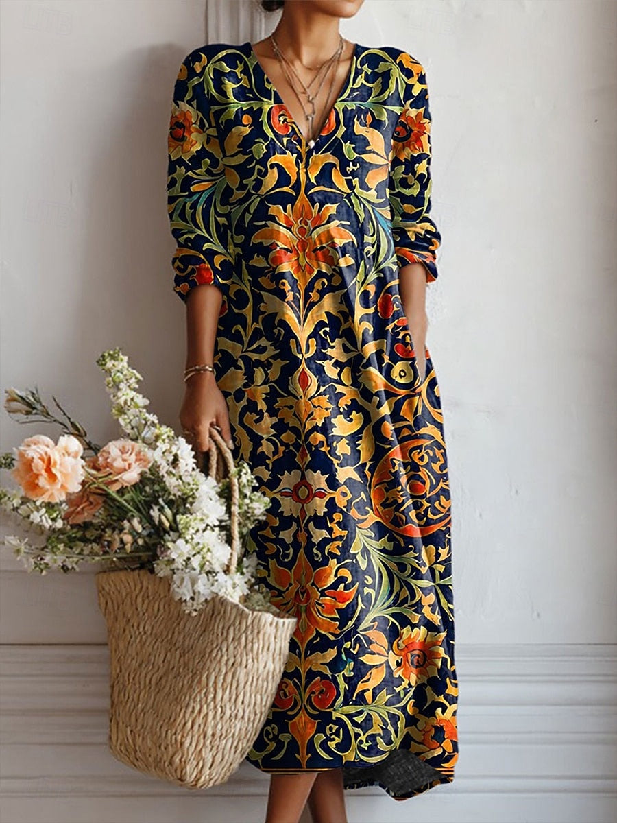 Μακρύ φόρεμα Boho